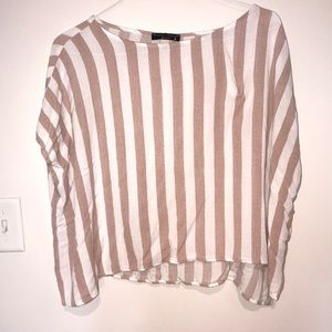 Striped flow top